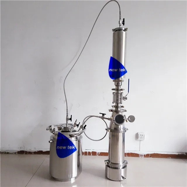 1LB отбойный верхний бутановый экстрактор с закрытой петлей резервуаром для