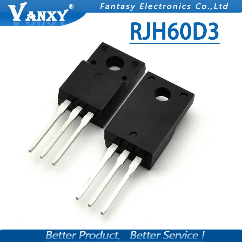 

10PCS RJH60D3DPP TO-220F RJH60D3 TO220F RJH60D3DPE new original