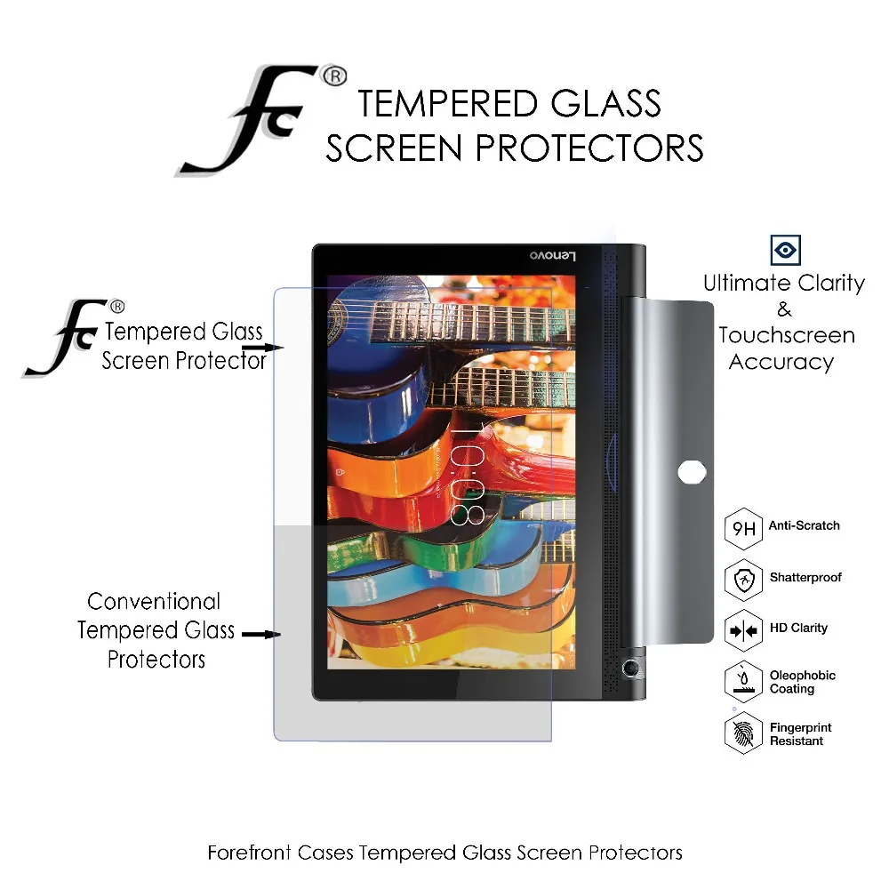 Закаленное стекло для занятий йогой Tab 3 10 1 Защита экрана Lenovo YOGA X50 X50L X50F YT3 X50M