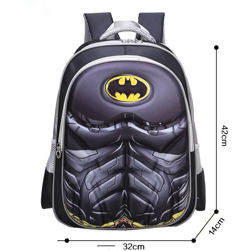 

Superhero Spider-Man Batman Kids School Bags For Boys Backpack Kid Waterproof Primary School Backpacks Children Cartoon Backpack