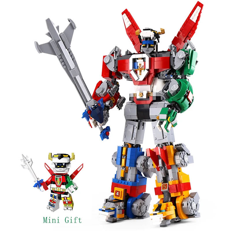 

2018 Defender The Universe Building Block DIY Bricks LegoeINGlys Toys for Children Gifts Small figures The Voltron King 21311