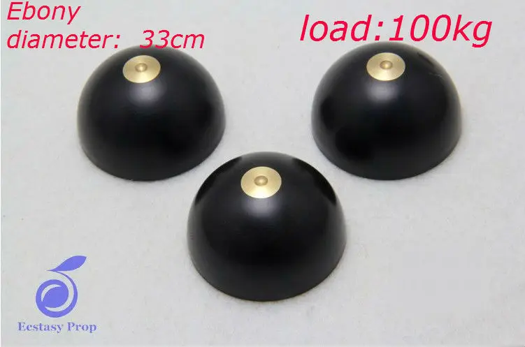 1set ((1pcs nail +1pcs mat) Old material Ebony speaker sound shock spikes nailed landline foot pads 33mm round self-adhesive | Электроника