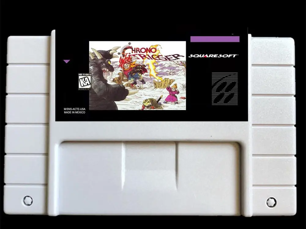 Chrono Trigger USA-NTSC Версия 46 контактов Видеоигры карта NTSC для ретро видео игр Консоль! |