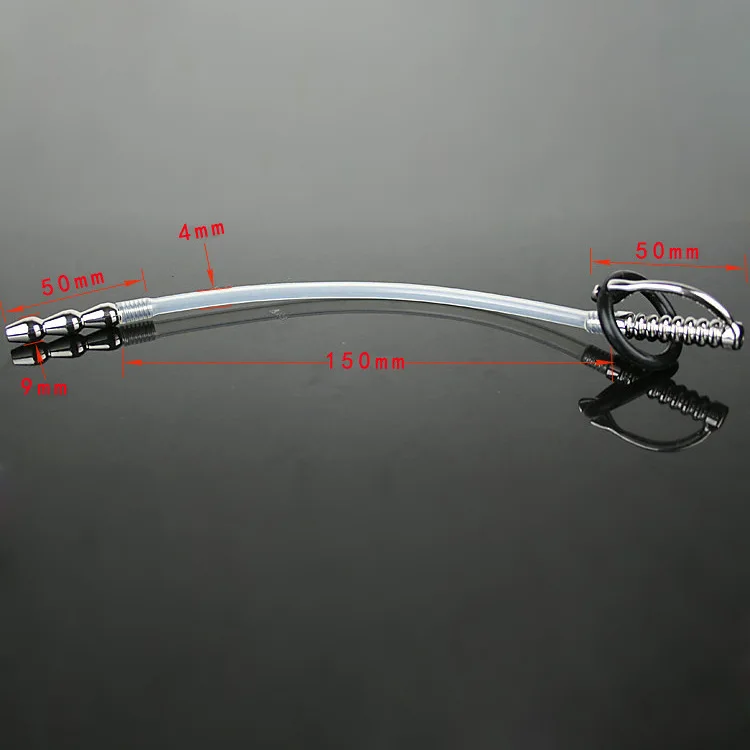 Adult products alternative toys silicone tube to increase the shark's catheter,silicone urethral sound,urethral catheter