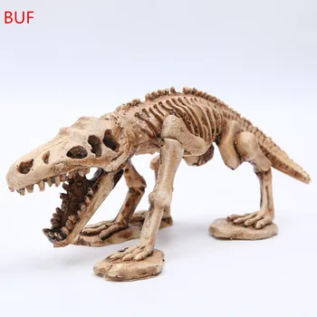 

Resin Craft Fish Tank Decoration Dinosaur Skull Statues Creative Bar Decoration Skull Sculpture Creative Fish Tank Ornaments