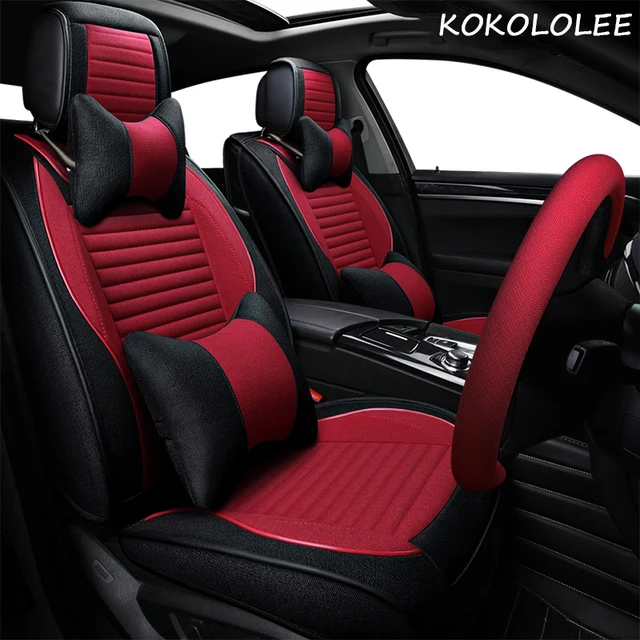 Us 138 0 20 Off Kokololee Car Seat Cover For Chevrolet Spark Silverado Camaro Captiva Full Set Four Season Interior Accessories Auto In