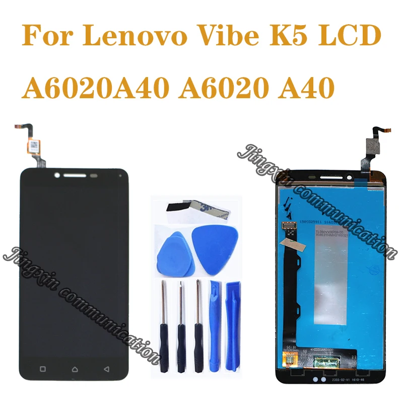 

for Lenovo Vibe K5 LCD + touch screen screen digitizer component replacement for Lenovo A6020A40 A6020 A40 screen repair parts