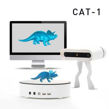 

Full Color standard 3D Scanner,Full-Automatic TriPro FunScan-1 with 3 Millions Pixels, supporting one key to 3D printing