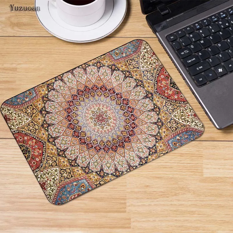 Yuzuoan Persian carpet Fashion mousepad laptop notbook computer gaming