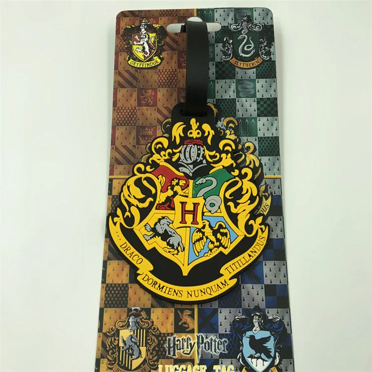 Harri Potter Platform 9 3/4 Хогвартс Гриффиндор Слизерин Ravenclaw Hufflepuff багаж идентификатор метки адрес держатель багажные ярлыки