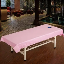 Профессиональный косметический салон простыни спа массаж кровать стол постельное белье
