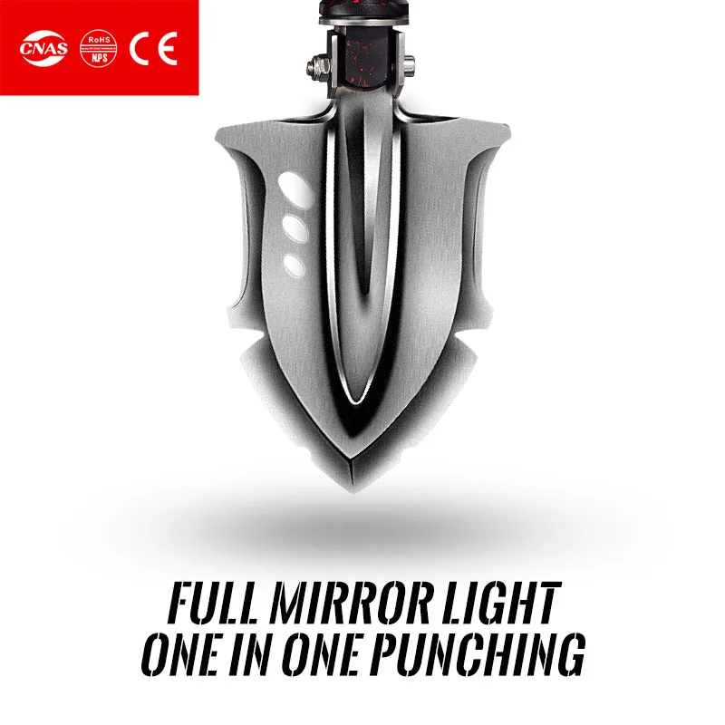 New Engineering Shovel Multi-function Outdoor Folding Shovel Self-defense Camping Self-driving Equipment