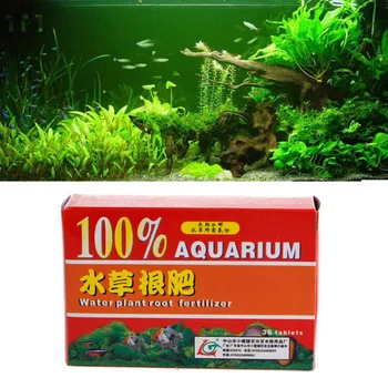 

Nicrew 36pcs/Box Aquarium Water Plant Root Fertilizer Tablets For Aquarium Fish Tank Aquatic Cylinder Water Plant Fertilizers