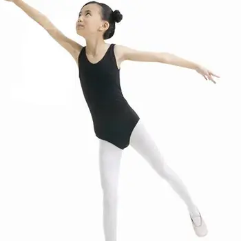 

Kids Dance Gymnastics Leotard Skirt Tutu Stretch Bodysuit Girls Top Tshirt
