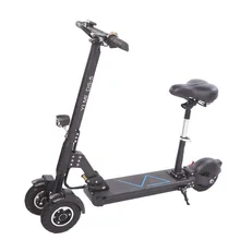 3 колеса электрический скутер с сиденьем электрические скутеры 8 дюймов 400 Вт 36 В/500 Вт 48 В складной электрический скейтборд для взрослых