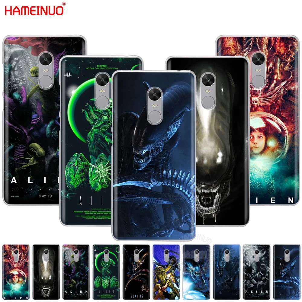 

HAMEINUO Xenomorph Aliens predator Cover phone Case for Xiaomi redmi 5 4 1 1s 2 3 3s pro PLUS redmi note 4 4X 4A 5A