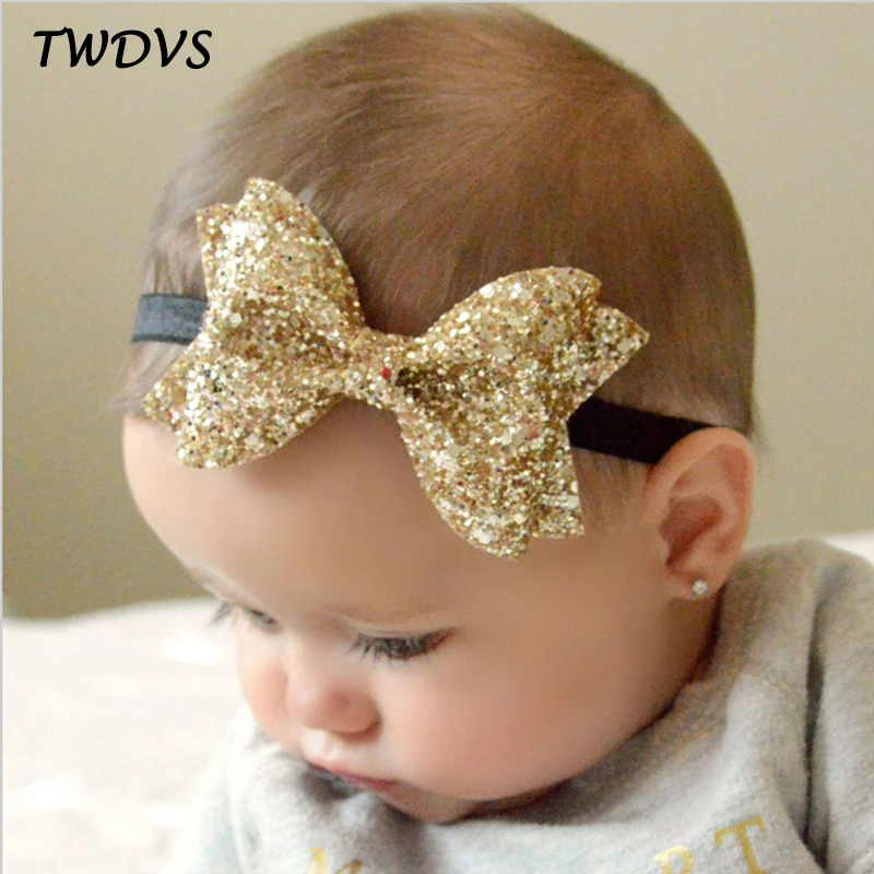 elastic bow headband