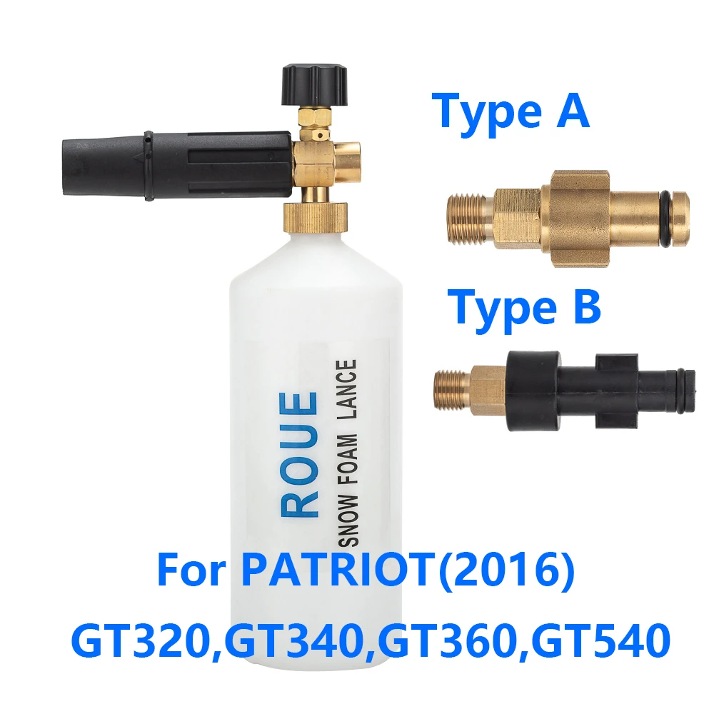 Foam Nozzle/ Foam Generator/ snow foam lance sprayer/ High Pressure Soap Foamer for Patriot GT320 GT340 GT360 GT540 Washer Foam Nozzle/ Foam Generator/ snow foam lance sprayer/ High Pressure Soap Foamer for Patriot GT320 GT340 GT360 GT540 Washer