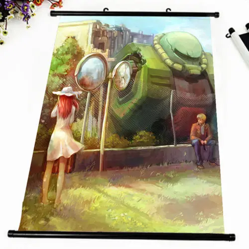 Anime Poster Mobile Suit Gundam Sexy Wall Scroll Printed Painting Home Decor Japanese Cartoon Decoration | Дом и сад