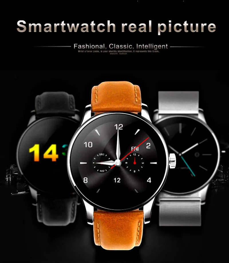 K88H Смарт-часы для мужчин android кровяное давление bluetooth динамик сердечного ритма водонепроницаемые спортивные Смарт-часы