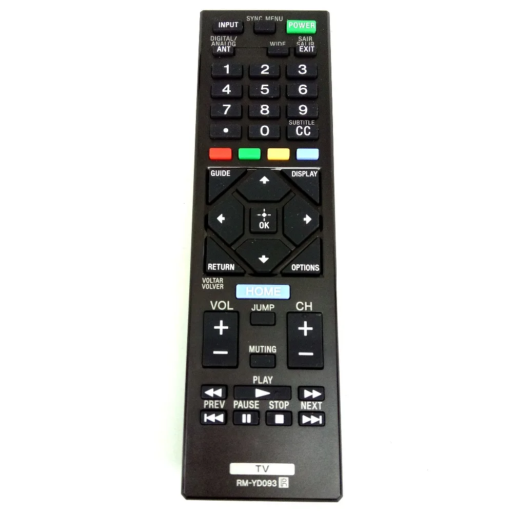 

Original for Sony LCD TV Remote Control RM-YD093 for KDL-40W600D KDL-32R435B KDL-32R425B KDL-32R429B KDL-40R455A KDL-40R485B