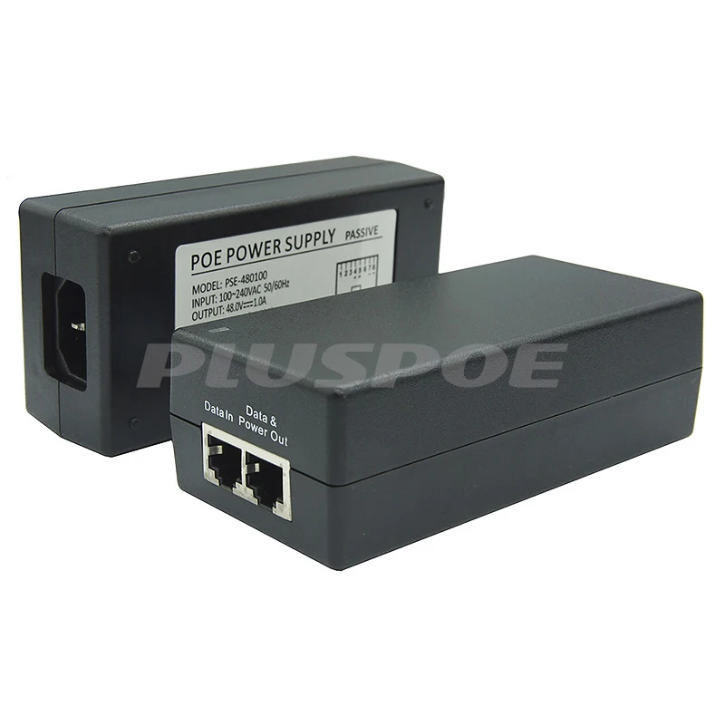 IEEE 802.3af/48V POE Инжектор адаптер over Ethernet блок питания 10/100 Мбит/с|power ethernet|power ethernetadapter