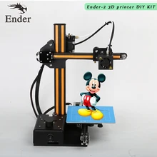 2017 Ender-2 3D Printer DIY KIT Mini printer 3D machine Reprap prusa i3 tarantula Aluminium Extrusion 3d printer 3D n Filament