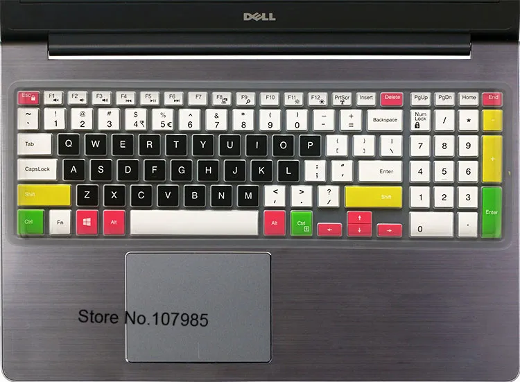 15 6 дюймовая Защитная крышка для клавиатуры ноутбука Dell Inspiron 7000 игровая 7510 7559 7577