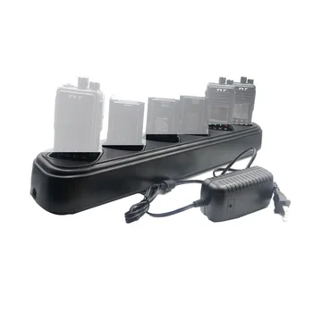 

2PCS Six Way Charger/Six-Way High Safety Performance Fast Charging Suitable Good Quality for TYT MD-380/MD-280 Walkie Talkie