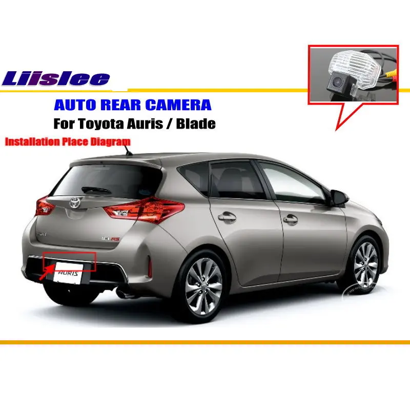 Парковочная камера Liislee для Toyota Auris Blade/Автомобильная заднего вида/HD CCD RCA NTST