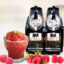 2 танка замороженный напиток слякоть Слякотную машина сок смузи чайник 2* 2.5L Высокое Качество NE