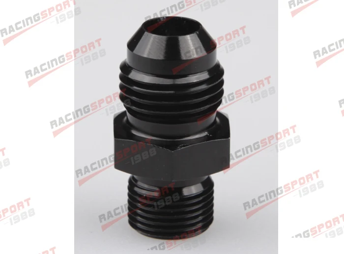 Мужской 6AN 6 вспышки к M10x1.25 (мм) Метрическая Прямой установки|an fittings|fitting anan |