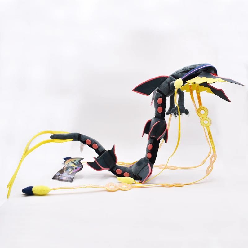 83 см Rayquaza черный Омега рубиновый Rayquaza плюшевые игрушки кукла Rayquaza Peluche фигурка Felpa Boneca De