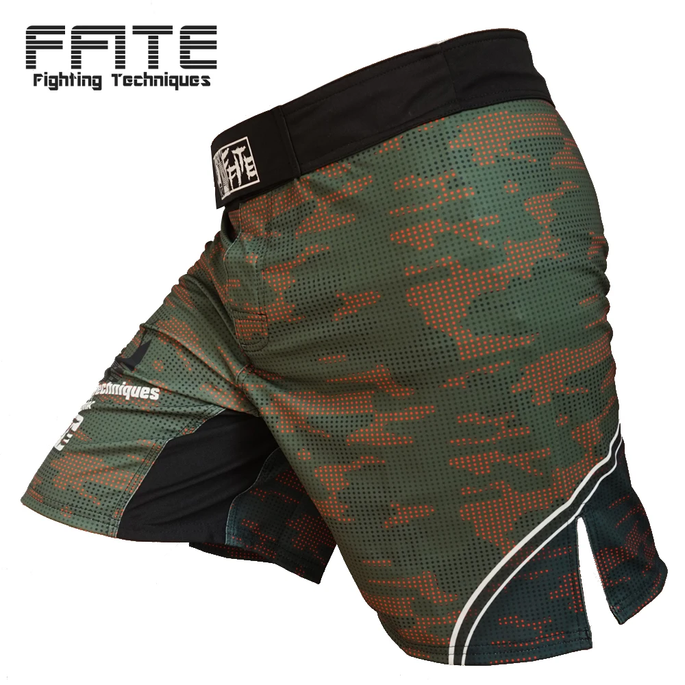 Camo fight mma trunk shorts muay одежда тайская kickboxing мужские спортивные брюки sanda grappling mma|mma