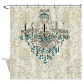 

HANHAOKI Modern Chandelier Damask Fashion Paris Art 66"x72"