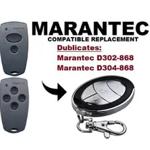 Marantec D302-868 D304-868 совместимый пульт дистанционного управления Дубликатор гаражные ворота пульт дистанционного управления