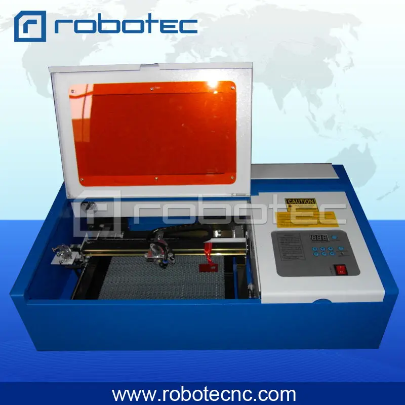 40w stamp laser engraving machine with red light pointer, mini laser engraver good price