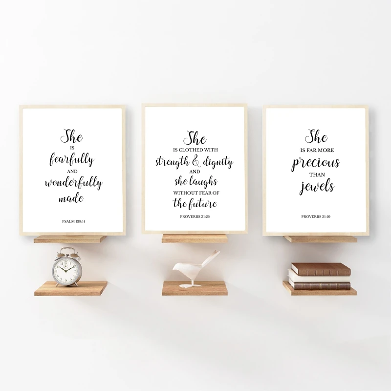 nursery scripture wall art