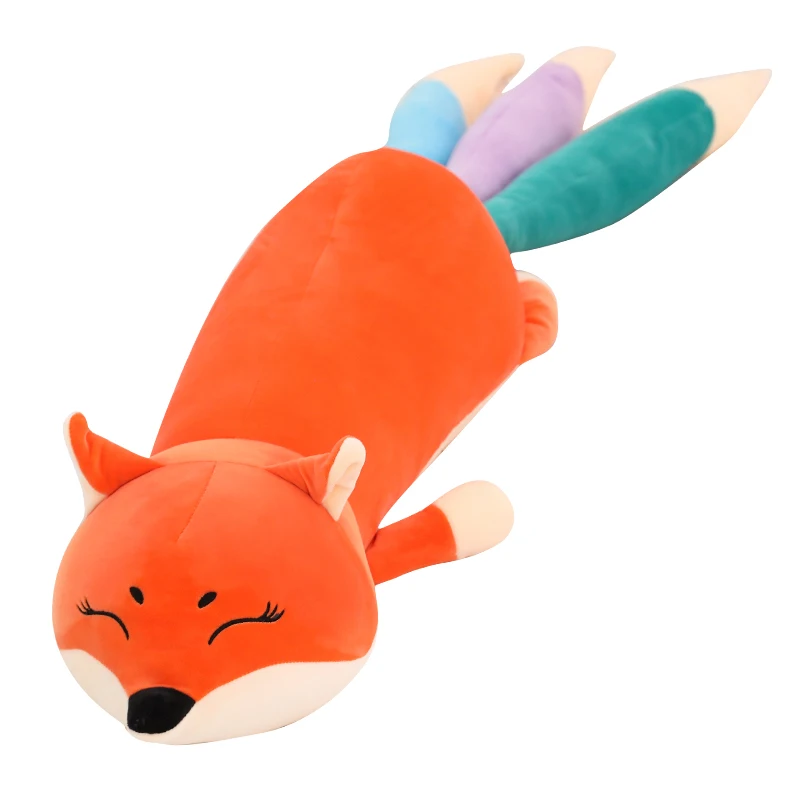 Kawaii лиса мягкие животные плюшевые игрушки для детей игрушки плюшевая подушка лиса мягкие животные мягкая игрушка кукла