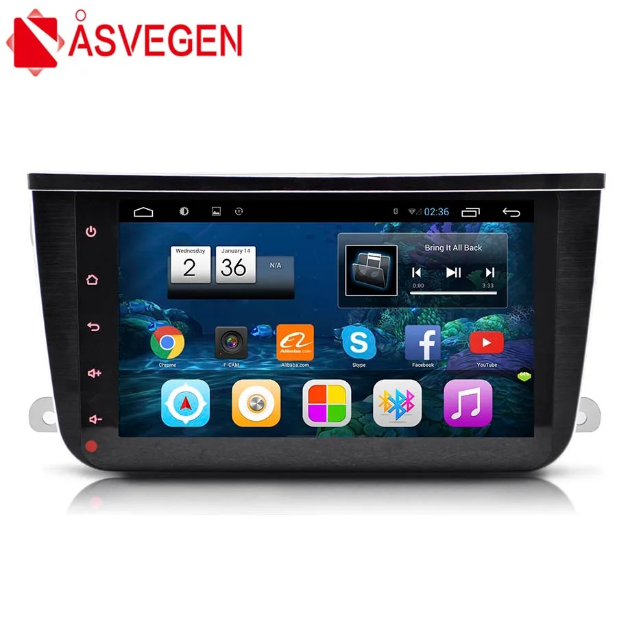 Asvegen 1024*600 8'' Quad Core Android 7.1 Car Radio Multimedia Player For Mercedes Benz Smart 2012-2015 With GPS Navigation Map