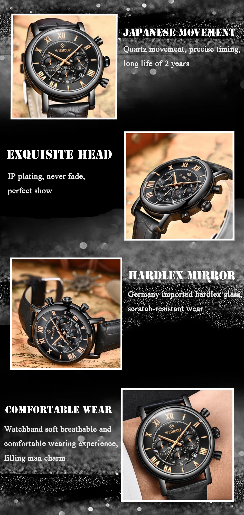Großhandel WISHDOIT Herren Uhren Mode Lässig Sport Quarzuhr Männer Chronograph Uhr Mann Leder Business Armbanduhr Relogio Masculino Von Tuosu, $38.06 Großhandel WISHDOIT Herren Uhren Mode Lässig Sport Quarzuhr Männer Chronograph Uhr Mann Leder Business Armbanduhr Relogio Masculino Von Tuosu, $38.06