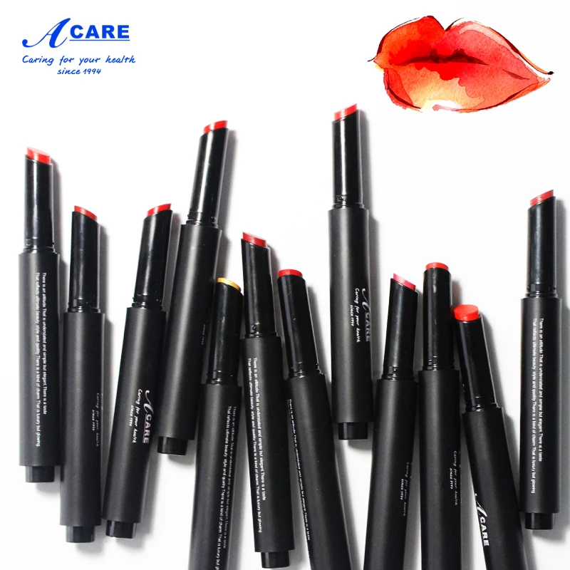 

Velvet Matte Dazzling Makeup Press Lipstick Matte Moisturizing Long Lasting Lip Pencil Pressed Lipstick Cosmetics Make Up Women
