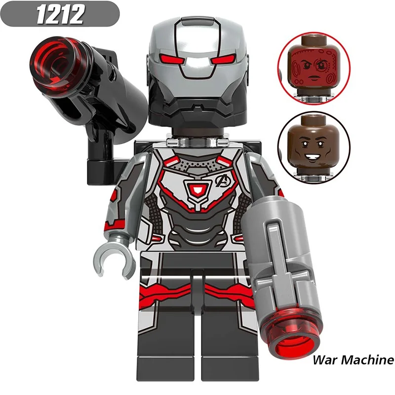 Конструктор LegoING Avengers 4 шт. супергероев Marvel Железный человек модель Playmobil