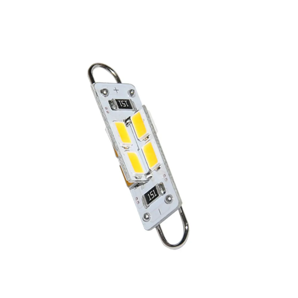 1 шт. гирлянда купол 39 мм 42 16SMD 5630 теплый белый свет для Чтения номерного знака