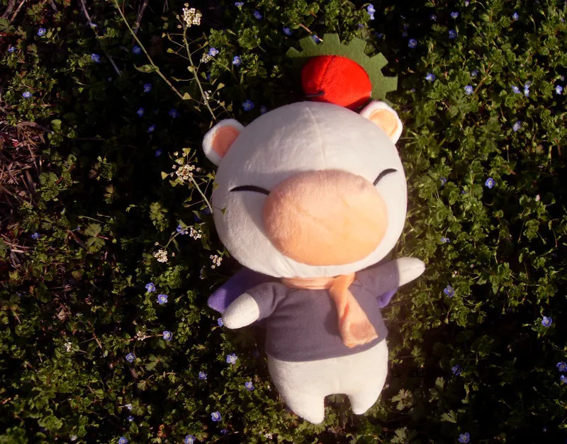 Final Fantasy type-0 FF00 FF14 Moogle 27 см игрушка для костюмированного представления мягкая и плюшевая мультяшная кукла