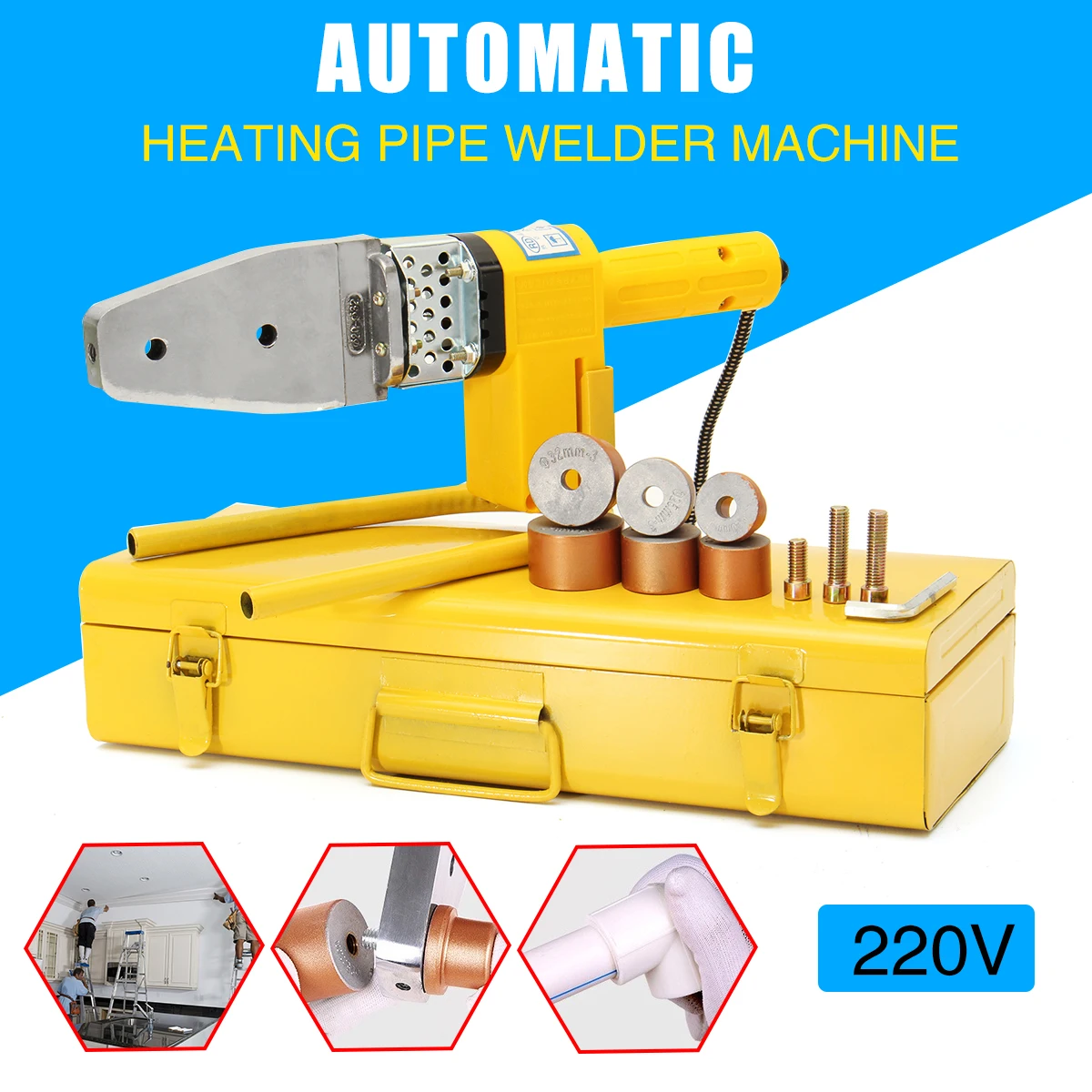 Buy 220V 8Pcs Electric Hot Welding Machine Heating