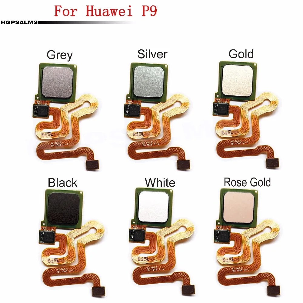 Для huawei P9 отпечатков пальцев Сенсор сканер шлейф Главная Кнопка возврата ключ