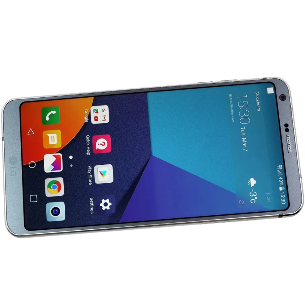 Разблокированный LG G6 четырехъядерный 5,7 дюймов 4 Гб ОЗУ 32 Гб ПЗУ одна SIM двойная задняя камера 13.0MP LTE 4G мобильный телефон