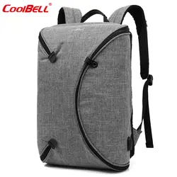 15,6 дюймов ноутбук рюкзак складной путешествия рюкзак Анти-Вор USB зарядка Женщины мужской рюкзак школьный портфель D0328