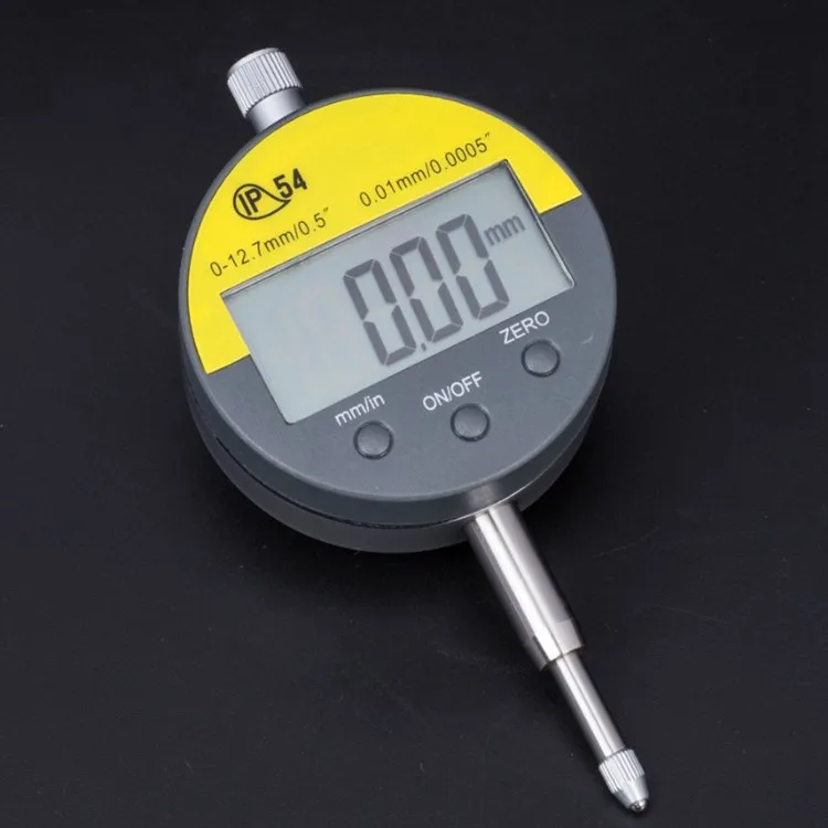 12,7 мм Профессиональный цифровой маслостойкий циферблат индикатор 0,01 мм Цифровой миллиметр индикатор измерительный прибор инструменты с коробкой
